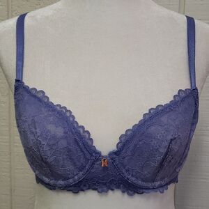 SAVAGE X FENTY Lingerie By Rihanna Violet Lace 32A Bra